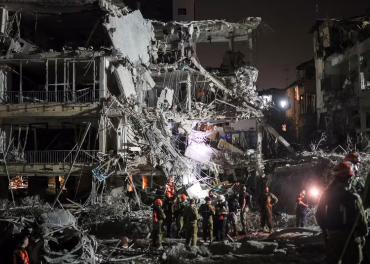 Desde el inicio de la operación Irán ha lanzado más de 500 misiles y más de 1,000 vehículos aéreos no tripulados hacia Israel.