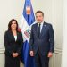 El canciller y la diplomática conversaron sobre las oportunidades para seguir ampliando una relación sustentada en vínculos históricos, económicos y humanos.