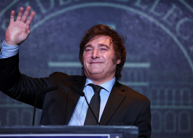 Presidente electo de Argentina, Javier Milei. | Fuente externa.