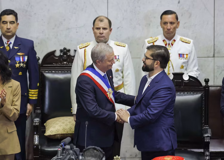 Tras la ceremonia, Kast ofrecerá un almuerzo a las autoridades extranjeras que acudieron al cambio de mando.