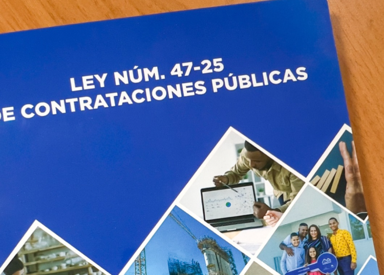 La nueva Ley 47-25, de Contrataciones Públicas, entrará en vigencia este miércoles.