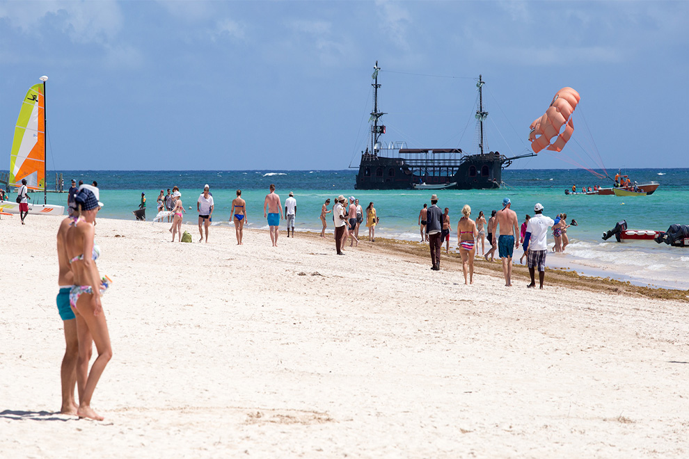 llegada de turistas rd