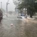 Calles se inundan en Santo Domingo Este. Fuente externa.