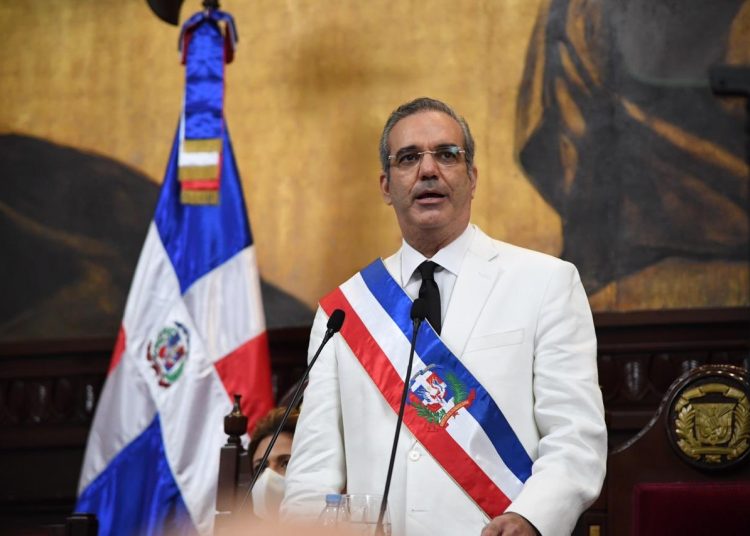 Luis Abinader, presidente de República Dominicana.