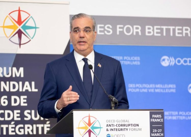 Abinader señaló que en el país existen procesos judiciales relacionados a casos de corrupción.