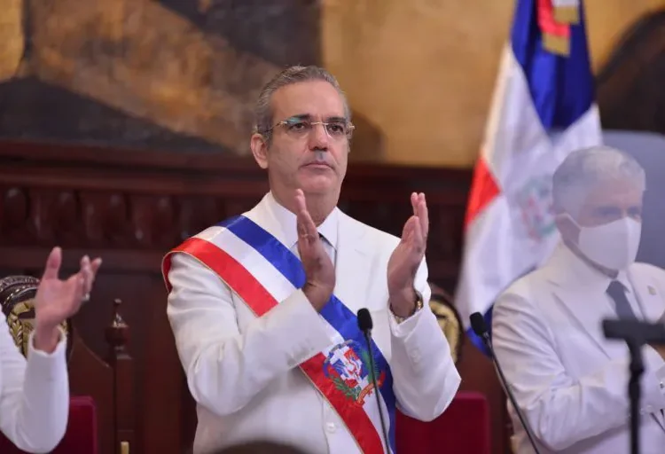 Luis Abinader, presidente de República Dominicana.