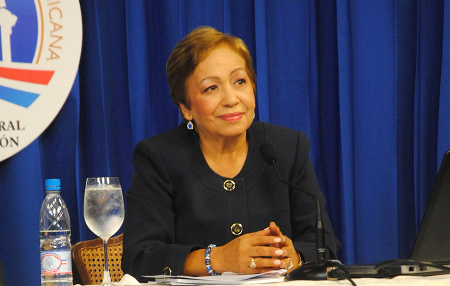 Luisa Fernández, directora ejecutiva del Consejo Nacional de Zonas Francas (CNZFE).