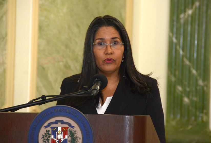 Maritza Hernández, ministra de Trabajo.