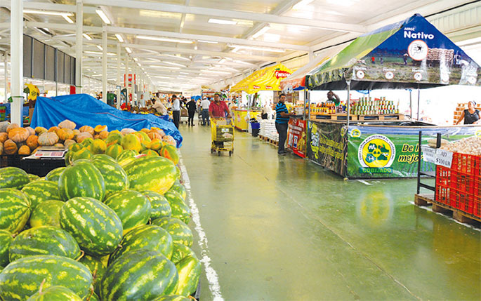 El Mercadom ocupa un
espacio de 1.2 millones de metros cuadrados.