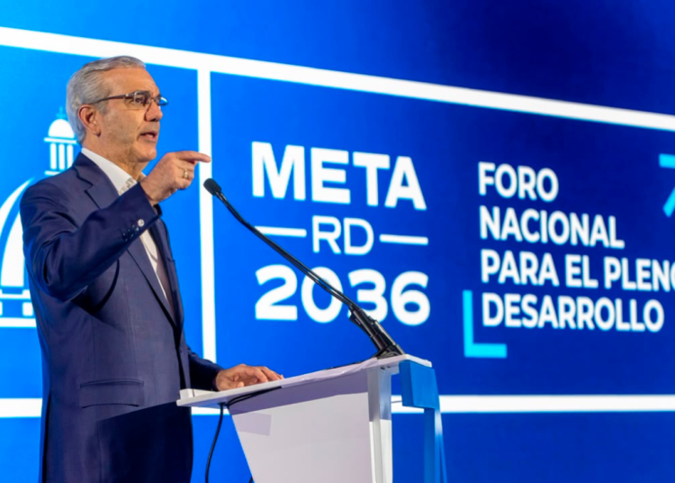 Luis Abinader aseguró que las propuestas del foro serán incorporadas a la plataforma Meta RD 2036.