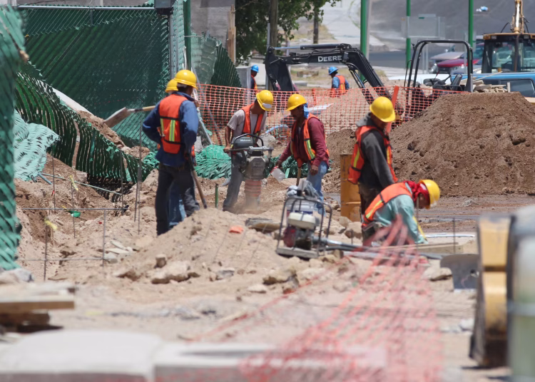 La construcción mexicana aumenta 2.7%.
