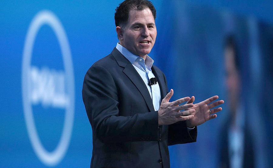 Michael S. Dell, fundador de la firma tecnológica Dell.