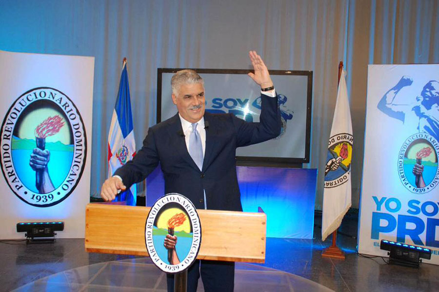 Miguel Vargas Maldonado, presidente del PRD.