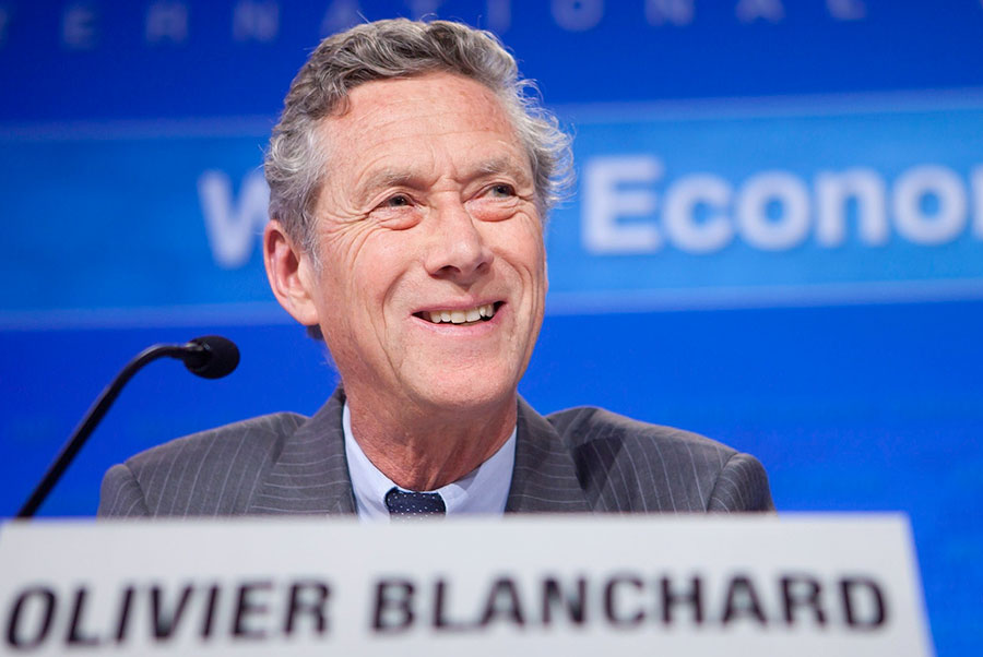 Olivier Blanchard, economista jefe del Fondo Monetario Internacional.