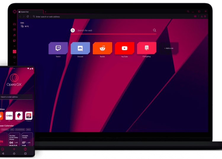 Navegador Opera en diversos medios.- Fuente externa.