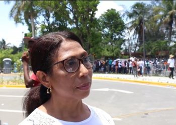 Residentes en Los Alcarrizos exaltan el trabajo realizado por el gobierno.