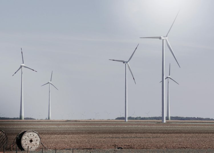 Parque eólico. - Fuente externa.