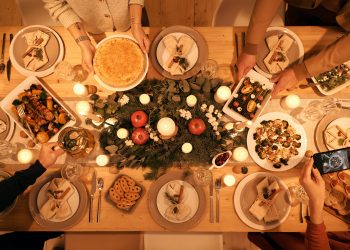 Cena de Nochebuena. - Pexels.