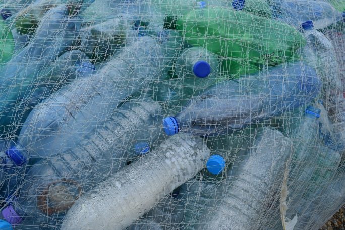 Reciclaje, botellas plásticas