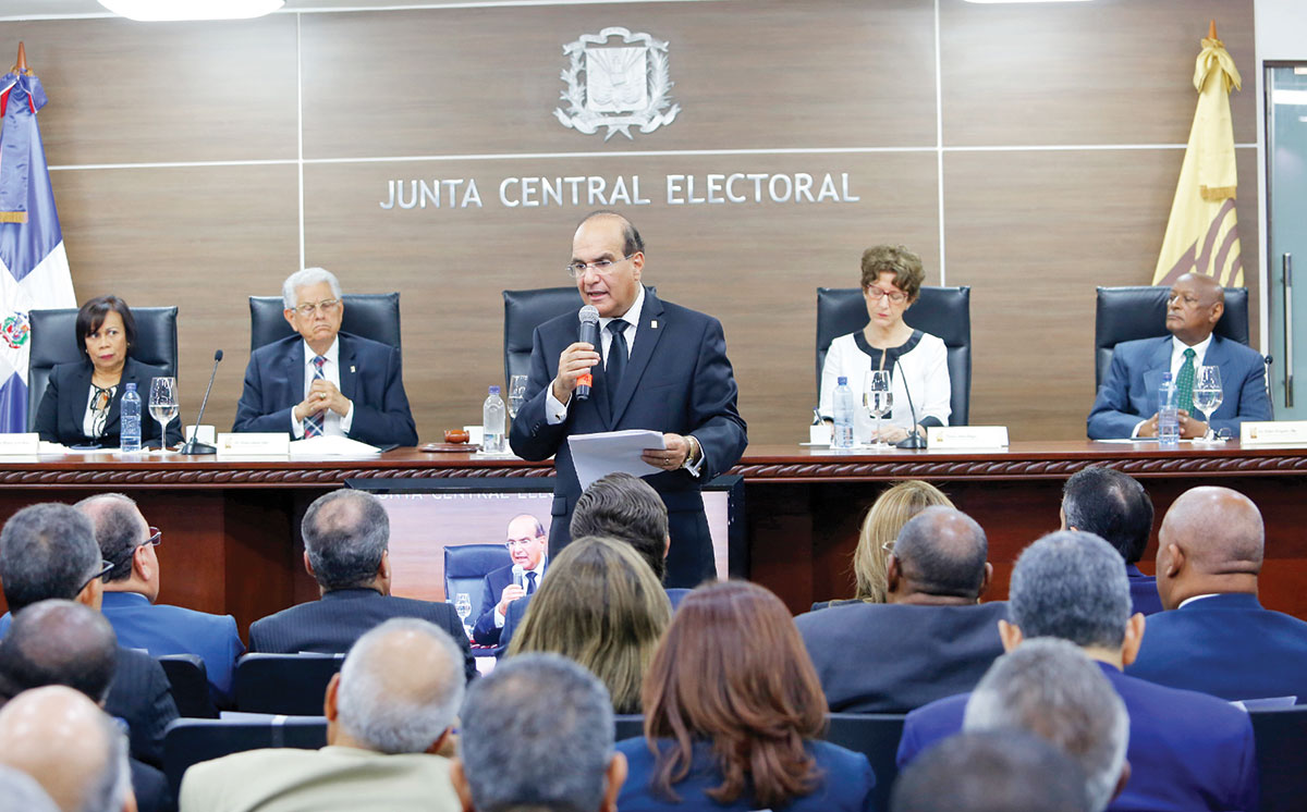 pleno junta central electoral ley de partidos