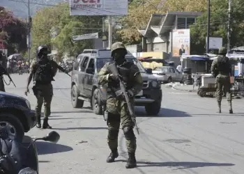 Un arma de fuego fue decomisada por la Policía Nacional, que "renueva su determinación en la lucha para perseguir a las bandas armadas en todo el territorio nacional, con el objetivo de restablecer la paz y la seguridad".