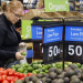 Los precios de los alimentos aumentaron un 1.3%.