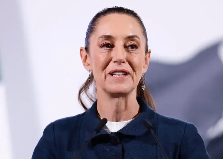 Sheinbaum argumentó que "por supuesto que dentro del Tratado comercial entre México, Estados Unidos y Canadá (T-MEC) no debe haber aranceles, esa es la esencia del tratado comercial".