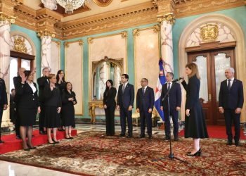 Los magistrados que acompañarán a la procuradora general de la República, Yeni Berenice Reynoso, son Fiordaliza Alduey Mercedes, Emilio Rodríguez Montilla, Isis Duarte, María del Carmen de León, Osvaldo Antonio Bonilla e Iván Féliz y Fadulia Bethanoa Rosa Rubio.