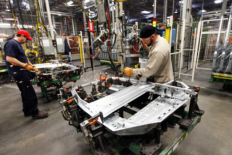 La producción industrial de la primera economía mundial fue en abril de este año un 0.4% inferior a la del mismo mes de 2023.
