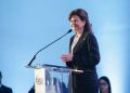 Raquel Peña ofreció la información durante la celebración del 40 aniversario de la Asiex y la presentación del Primer Barómetro de la Inversión Extranjera Directa en República Dominicana.