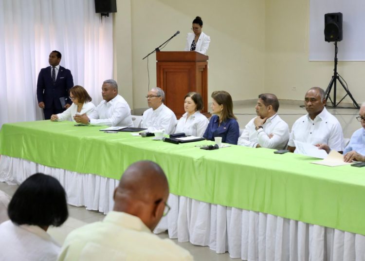 El cencuentro de Peña se celebrada en el marco de la Feria Expo Mango 2025.