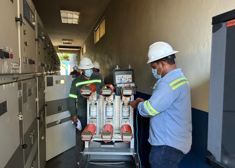 Edeeste señaló que los conductores del circuito siete presentan falla en la parte interna de la subestación.