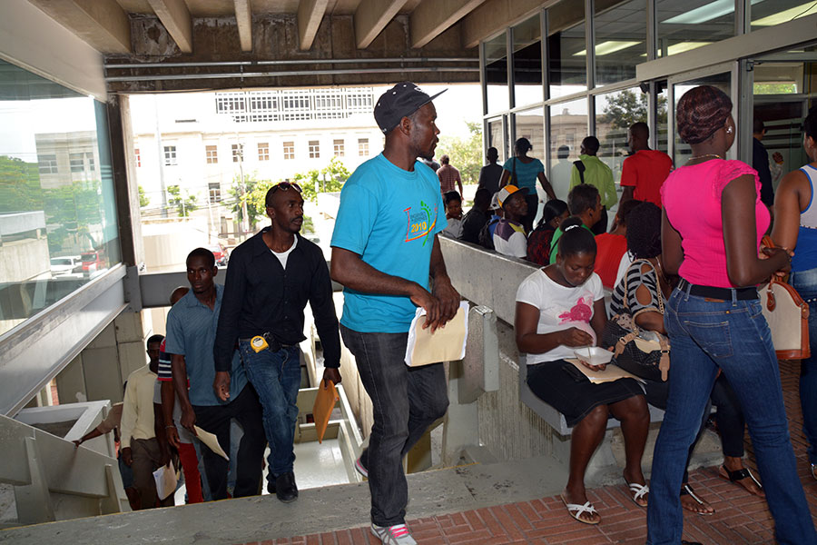 Durante el 2015, se realizó un proceso de regularización en la sede del Ministerio de Interior y Policía.