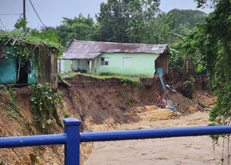 Inundaciones por el rio Yuna. | Fuente externa.