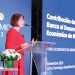 Rosanna Ruiz, presidente de la Asociación de Bancos Múltiples en el Foro Económico elDinero.
