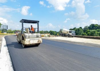 La reconstrucción de la infraestructura vial urbana del municipio Villa Altagracia registra RD$335.4 millones ejecutados, equivalente al 99.3% del presupuesto asignado.