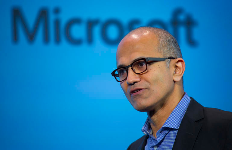 Satya Nadella, consejero delegado de Microsoft.