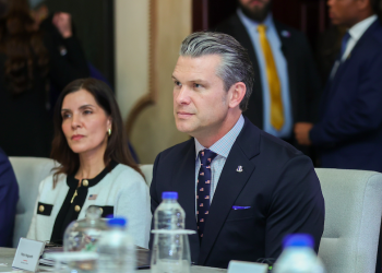 Secretario de Guerra de los EE.UU., Pete Hegseth.