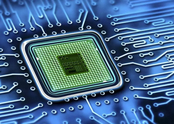 El chip se basa en la tecnología de integración a escala de obleas (WSI, siglas en inglés). Fuente externa.