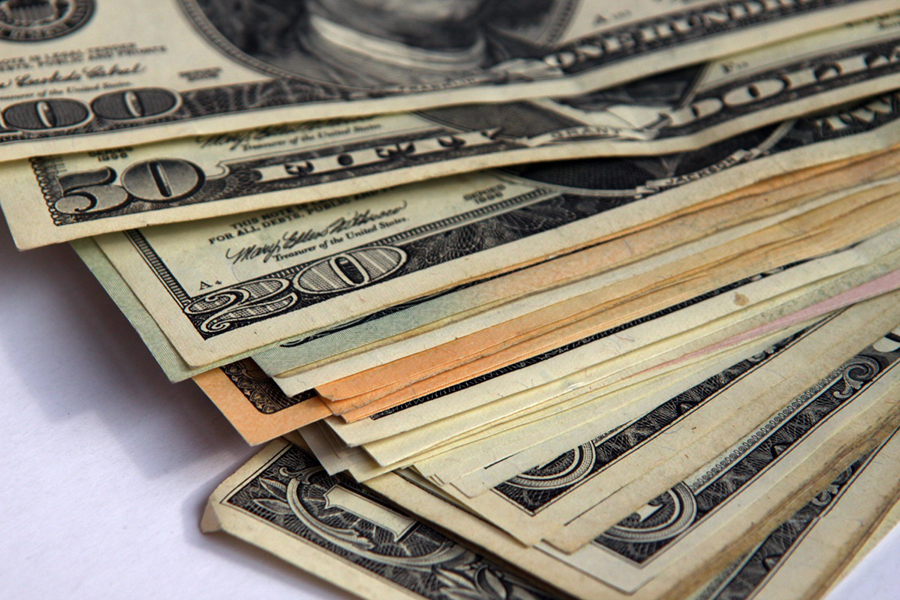 dólares diferentes denominaciones