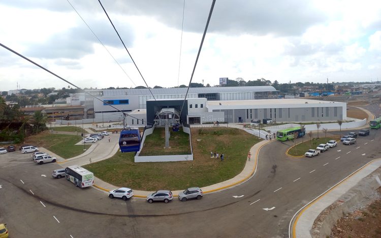 La línea 2 del teleférico de Santo Domingo tiene una tarifa integrada de solo RD$35 pesos, que incluirá el Teleférico y los autobuses identificados de la OMSA.