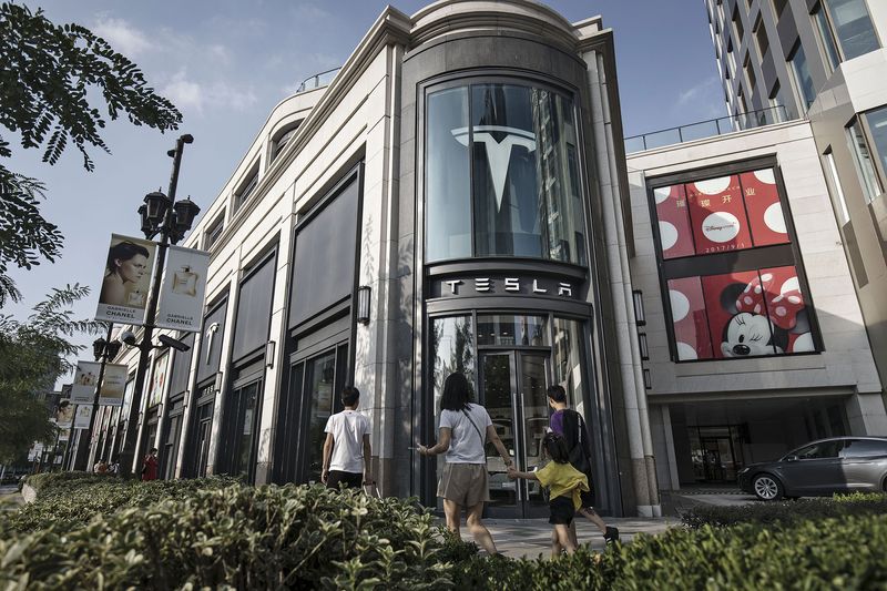 tesla shanghai rewisor