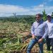 Ministro Limber Cruz acude a zona de impacto donde ocurrió el fenómeno. Fuente externa.
