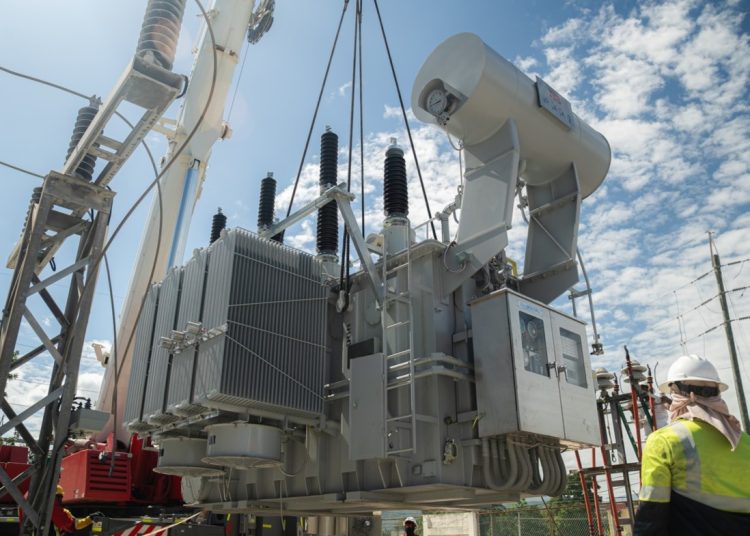 la instalación del equipo impacta seis circuitos, desde el BARA101 hasta el BARA106.