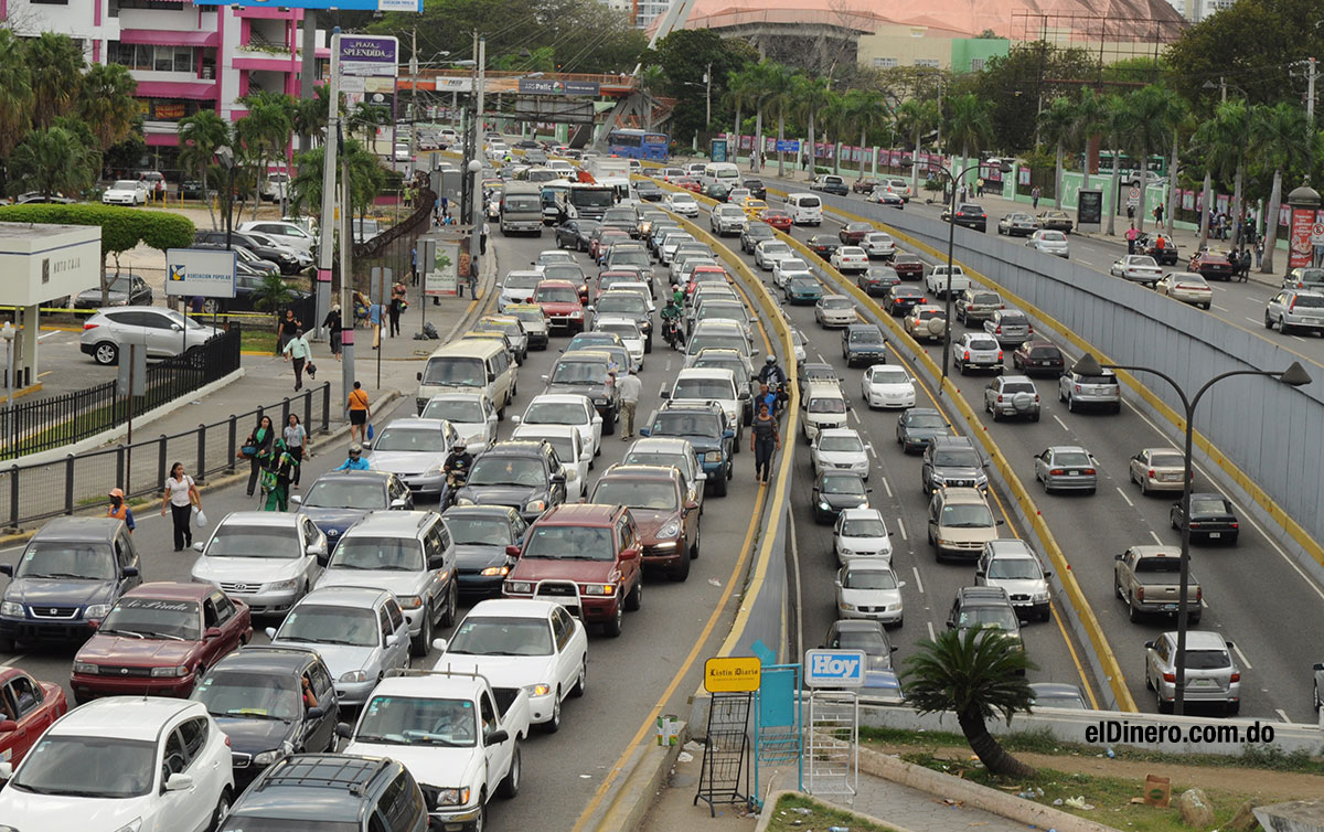 transito caotico taponamiento