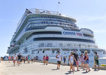 A diciembre de 2025, llegaron 2,815,732 pasajeros en los cruceros que tocaron costas dominicanas. El 3.3% habría bajado de los barcos.