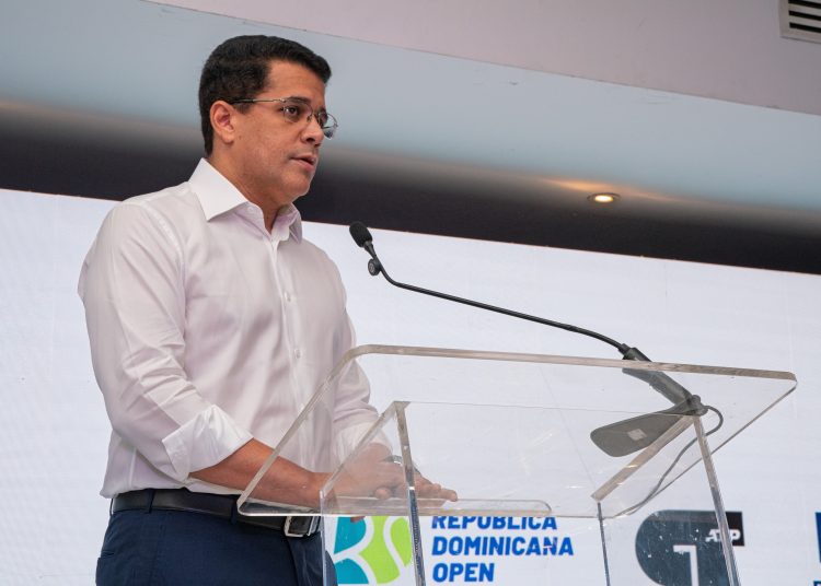 El ministro de Turismo, David Collado, hizo un llamado al apoyo del sector privado, destacando el rol de Cap Cana en la realización del evento.