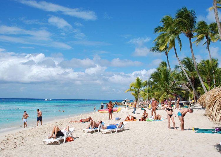 Turistas en República Dominicana. - Fuente externa.