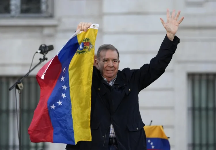 El dirigente opositor ha sido reconocido como "presidente electo" por el Parlamento Europeo y por varios gobiernos con base en las elecciones de julio.