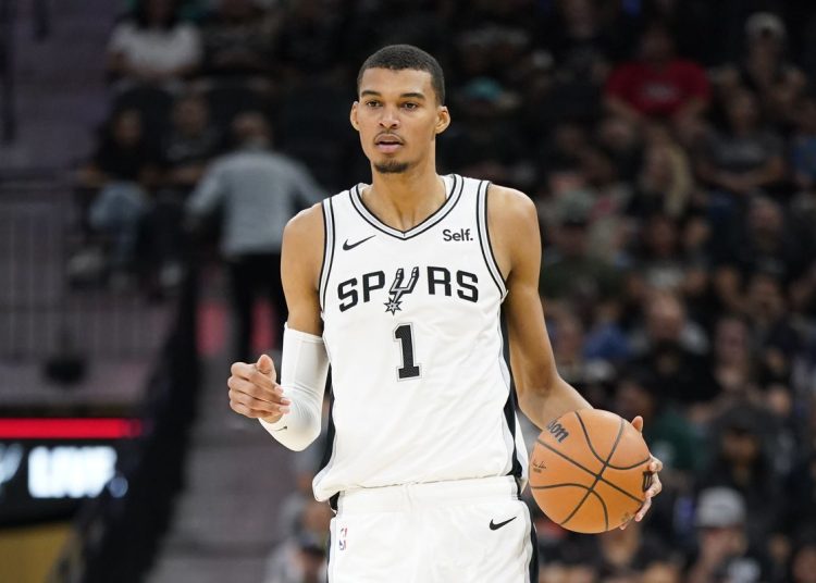 Victor Wembanyama, de San Antonio Spurs. - Fuente externa.